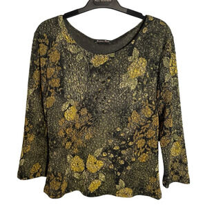 VTG Whimsigoth Goblincore Fairy Grunge Top Sz M Cottagecore Y2K 90s USA Textured